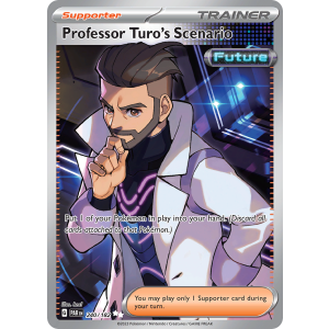 Ultra Rare Professor Turo's Scenario 240/182 Pokemon TCG Scarlet & Violet Paradox Rift