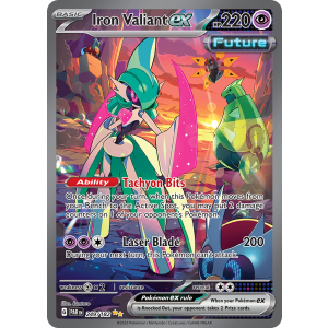 Special Illustration Rare Iron Valiant ex 249/182 Pokemon TCG Scarlet & Violet Paradox Rift