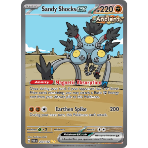 Special Illustration Rare Sandy Shocks ex 250/182 Pokemon TCG Scarlet & Violet Paradox Rift