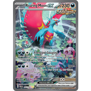 Special Illustration Rare Roaring Moon ex 251/182 Pokemon TCG Scarlet & Violet Paradox Rift