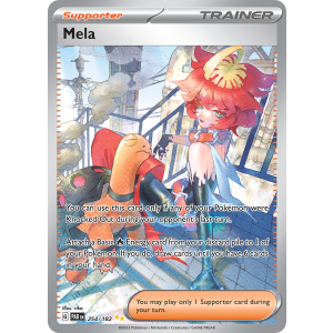 Special Illustration Rare Mela 254/182 Pokemon TCG Scarlet & Violet Paradox Rift