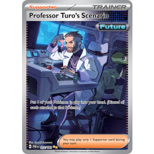 Special Illustration Rare Professor Turo's Scenario 257/182 Pokemon TCG Scarlet & Violet Paradox Rift