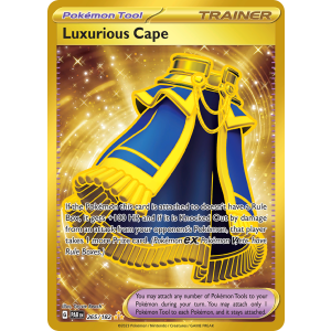 Hyper Rare Luxurious Cape 265/182 Pokemon TCG Scarlet & Violet Paradox Rift