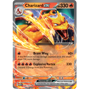 Double Rare Charizard ex 6/165 Pokemon TCG Scarlet & Violet 151