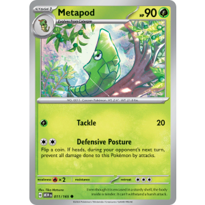 Metapod 11/165 Pokemon TCG Scarlet & Violet 151