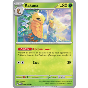 Kakuna 14/165 Pokemon TCG Scarlet & Violet 151