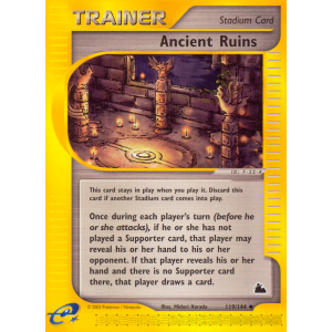 Ancient Ruins 119/144 Pokemon TCG E-Card Skyridge