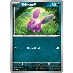 Nidoran 32/165 Pokemon TCG Scarlet & Violet 151