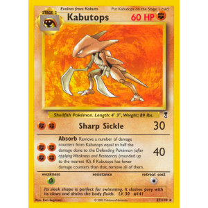 Kabutops 27/110 Pokemon TCG Other Legendary Collection