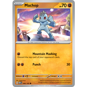 Machop 66/165 Pokemon TCG Scarlet & Violet 151