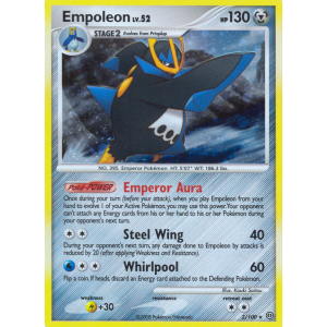 Rare Holo Empoleon 2/100 Pokemon TCG Diamond & Pearl Stormfront