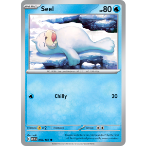 Seel 86/165 Pokemon TCG Scarlet & Violet 151