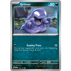 Grimer 88/165 Pokemon TCG Scarlet & Violet 151