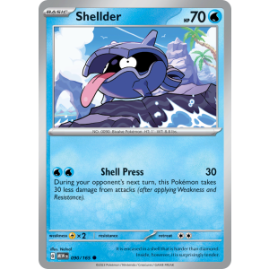 Shellder 90/165 Pokemon TCG Scarlet & Violet 151