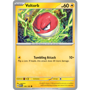 Voltorb 100/165 Pokemon TCG Scarlet & Violet 151