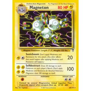 Magneton 28/110 Pokemon TCG Other Legendary Collection