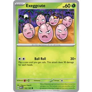 Exeggcute 102/165 Pokemon TCG Scarlet & Violet 151