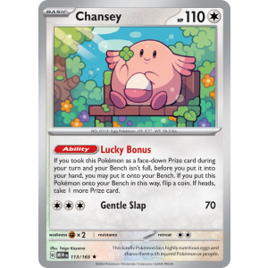 Chansey 113/165 Pokemon TCG Scarlet & Violet 151