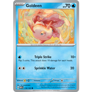 Goldeen 118/165 Pokemon TCG Scarlet & Violet 151