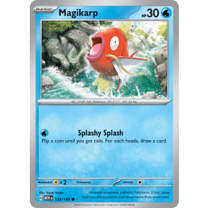 Magikarp 129/165 Pokemon TCG Scarlet & Violet 151