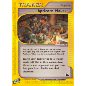 Apricorn Maker 121/144 Pokemon TCG E-Card Skyridge