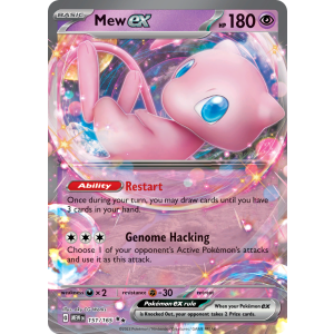 Double Rare Mew ex 151/165 Pokemon TCG Scarlet & Violet 151