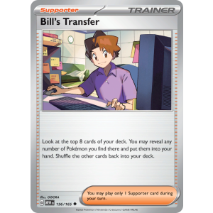 Bill's Transfer 156/165 Pokemon TCG Scarlet & Violet 151