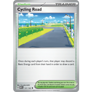 Cycling Road 157/165 Pokemon TCG Scarlet & Violet 151