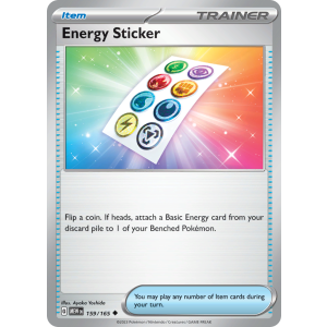 Energy Sticker 159/165 Pokemon TCG Scarlet & Violet 151