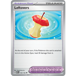 Leftovers 163/165 Pokemon TCG Scarlet & Violet 151