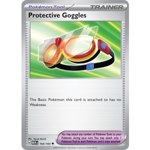 Protective Goggles 164/165 Pokemon TCG Scarlet & Violet 151