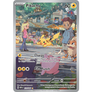 Illustration Rare Pikachu 173/165 Pokemon TCG Scarlet & Violet 151