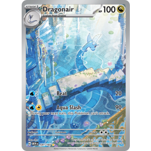 Illustration Rare Dragonair 181/165 Pokemon TCG Scarlet & Violet 151