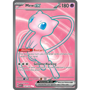 Ultra Rare Mew ex 193/165 Pokemon TCG Scarlet & Violet 151