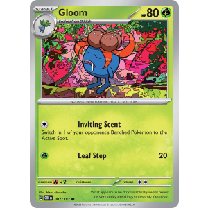 Gloom 2/197 Pokemon TCG Scarlet & Violet Obsidian Flames