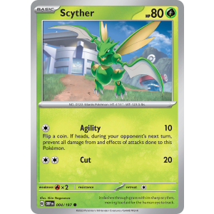 Scyther 4/197 Pokemon TCG Scarlet & Violet Obsidian Flames