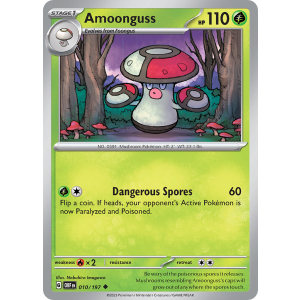 Amoonguss 10/197 Pokemon TCG Scarlet & Violet Obsidian Flames