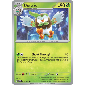 Dartrix 14/197 Pokemon TCG Scarlet & Violet Obsidian Flames