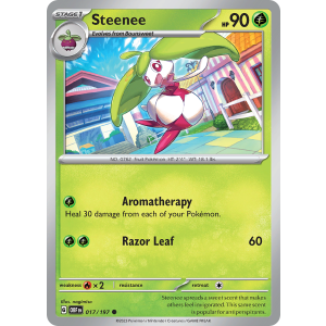 Steenee 17/197 Pokemon TCG Scarlet & Violet Obsidian Flames