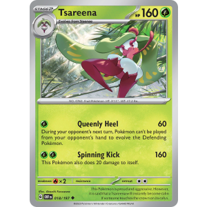 Tsareena 18/197 Pokemon TCG Scarlet & Violet Obsidian Flames