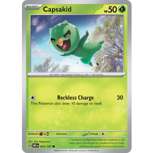 Capsakid 23/197 Pokemon TCG Scarlet & Violet Obsidian Flames