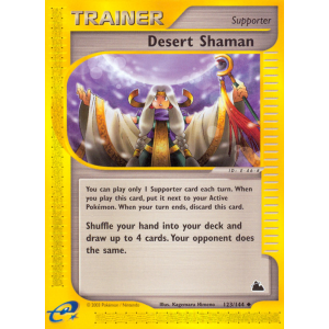 Desert Shaman 123/144 Pokemon TCG E-Card Skyridge