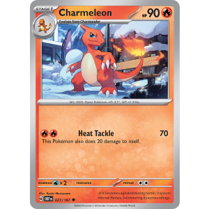 Charmeleon 27/197 Pokemon TCG Scarlet & Violet Obsidian Flames