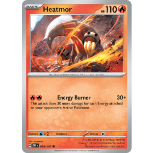 Heatmor 39/197 Pokemon TCG Scarlet & Violet Obsidian Flames