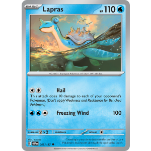 Lapras 45/197 Pokemon TCG Scarlet & Violet Obsidian Flames