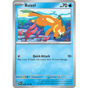 Buizel 48/197 Pokemon TCG Scarlet & Violet Obsidian Flames