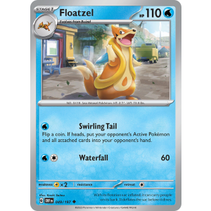 Floatzel 49/197 Pokemon TCG Scarlet & Violet Obsidian Flames