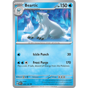 Beartic 54/197 Pokemon TCG Scarlet & Violet Obsidian Flames