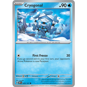 Cryogonal 55/197 Pokemon TCG Scarlet & Violet Obsidian Flames