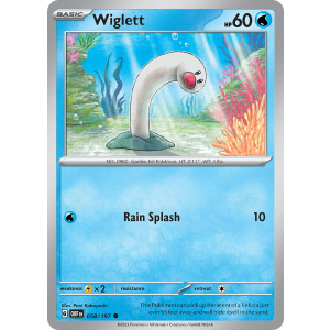 Wiglett 58/197 Pokemon TCG Scarlet & Violet Obsidian Flames